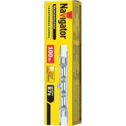 Лампа галогенная 94 217 J78мм 100Вт линейная R7s 2900К 230В 2000h Navigator 94217