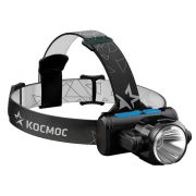 Фонарь аккумуляторный налобный XPE 3Вт COB 5Вт аккум. LI-on 1.2А.ч ЗУ Micro USB КОСМОС KOCH5WLi-On