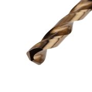 Сверло по металлу 6мм «Кобальт» (сталь HSS-Co 5% M35 P6M5K5) DIN 338 (блист.1шт) Kranz KR-91-0508